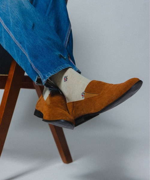THE BOLDMAN（ザ ボールドマン）の「Suede Soft Loafer / スウェードソフトローファー（ローファー・メンズ・ベージュ/ブラック/カーキ・SMALL/LARGE/MEDIUM）」の11枚目の写真