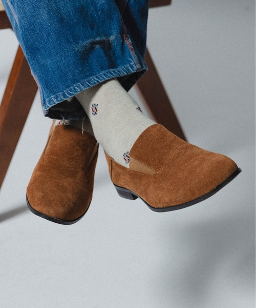 THE BOLDMAN（ザ ボールドマン）の「Suede Soft Loafer / スウェードソフトローファー（ローファー・メンズ・ベージュ/ブラック/カーキ・SMALL/LARGE/MEDIUM）」の12枚目の写真