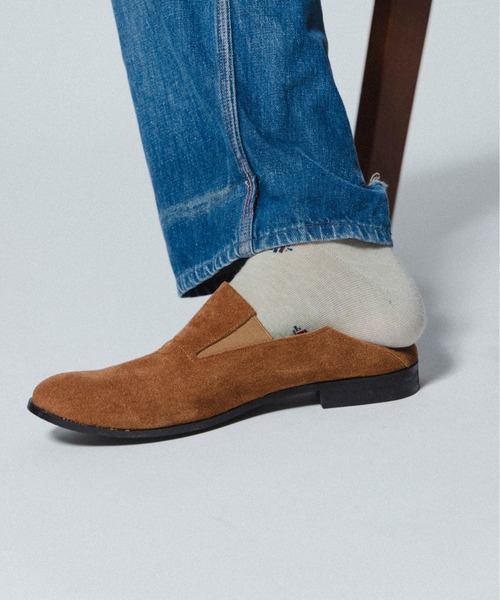 THE BOLDMAN（ザ ボールドマン）の「Suede Soft Loafer / スウェードソフトローファー（ローファー・メンズ・ベージュ/ブラック/カーキ・SMALL/LARGE/MEDIUM）」の14枚目の写真