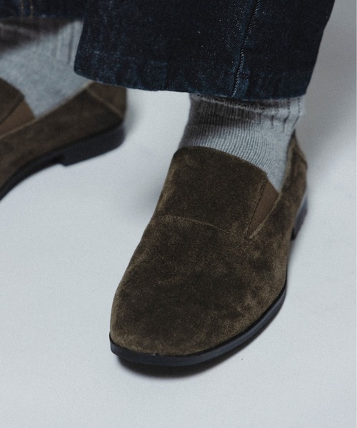 THE BOLDMAN（ザ ボールドマン）の「Suede Soft Loafer / スウェードソフトローファー（ローファー・メンズ・ベージュ/ブラック/カーキ・SMALL/LARGE/MEDIUM）」の16枚目の写真