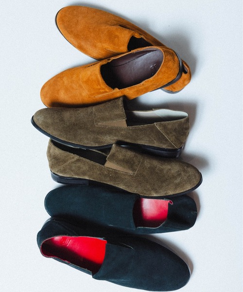 THE BOLDMAN（ザ ボールドマン）の「Suede Soft Loafer / スウェードソフトローファー（ローファー・メンズ・ベージュ/ブラック/カーキ・SMALL/LARGE/MEDIUM）」の21枚目の写真