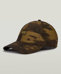 G-STAR | Originals Baseball Cap/ブランドロゴベースボールキャップ/カモフラ柄(キャップ)