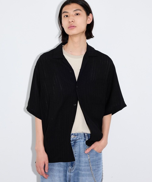 LAKOLE｜ラコレ（メンズ）のシャツ/ブラウス（ブラック/黒色系