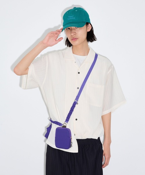 LAKOLE（ラコレ）の「ドビーストライプ半袖シャツ / 812325（シャツ/ブラウス・メンズ・サックスブルー/アイボリー/ブラック・MEDIUM/LARGE）」の4枚目の写真