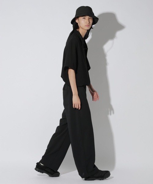LAKOLE（ラコレ）の「ドビーストライプ半袖シャツ / 812325（シャツ/ブラウス・メンズ・サックスブルー/アイボリー/ブラック・MEDIUM/LARGE）」の12枚目の写真