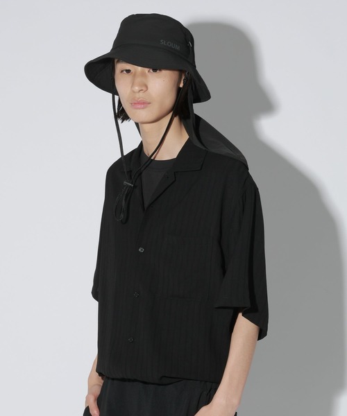 LAKOLE（ラコレ）の「ドビーストライプ半袖シャツ / 812325（シャツ/ブラウス・メンズ・サックスブルー/アイボリー/ブラック・MEDIUM/LARGE）」の15枚目の写真
