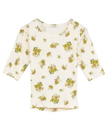 CLANE/クラネ/BACK OPEN FLOWER TOPS