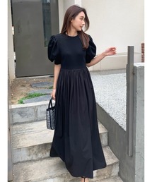 BIRTHDAY BASH（バースデイバッシュ）の「VOLUME SLEEVE DOCKING SHEER DRESS（ワンピース）」