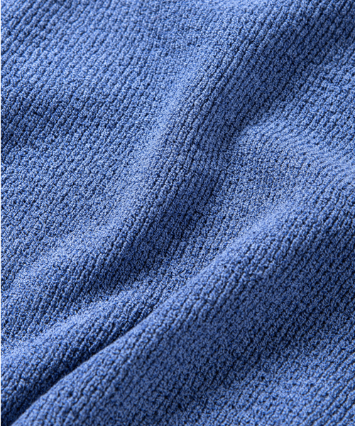 NONBLANK(ノンブランク)の「ラグランハーフスリーブカラークロップニット_MELANGE BLUE(ニット/セーター・レディース・その他・SMALL)」の6枚目の写真