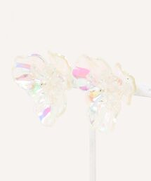 【チャイハネ】アクリアフラワーピアス