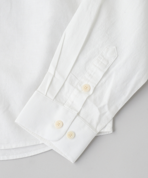 WISM(ウィズム)の「Liju / リジュ Gallery TAGGED LINEN SHIRT(シャツ/ブラウス・メンズ・ホワイト・MEDIUM/LARGE)」の5枚目の写真