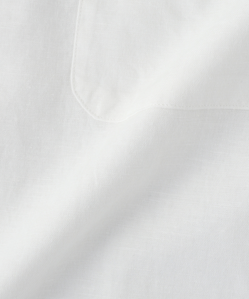 WISM(ウィズム)の「Liju / リジュ Gallery TAGGED LINEN SHIRT(シャツ/ブラウス・メンズ・ホワイト・MEDIUM/LARGE)」の7枚目の写真