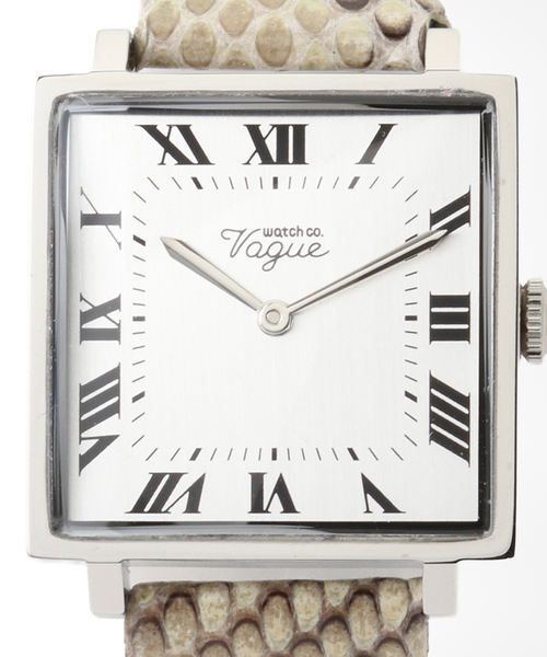 VAGUE WATCH CO.(ヴォーグウォッチカンパニー)の「VAGUE WATCH CO. Carre 28mm heavy wavy SS(アナログ腕時計・レディース・シルバー・FREE)」の10枚目の写真