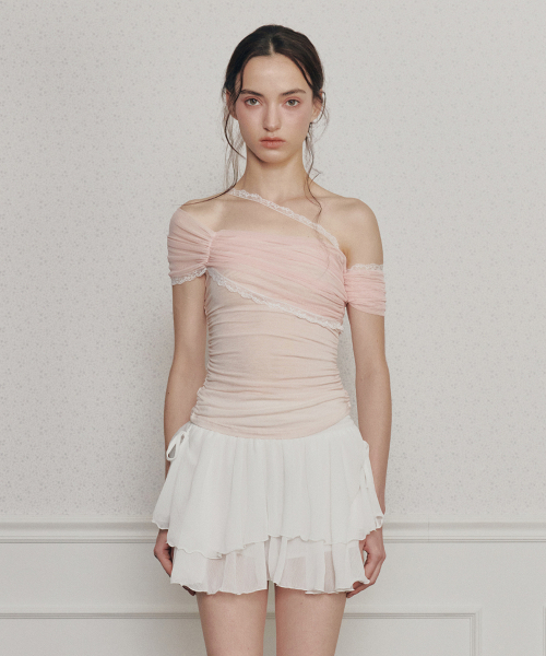 PAIN OR PLEASURE(ペインオアプレジャー)の「MARIA TOP pink(Tシャツ/カットソー・レディース・その他・SMALL/MEDIUM)」の2枚目の写真