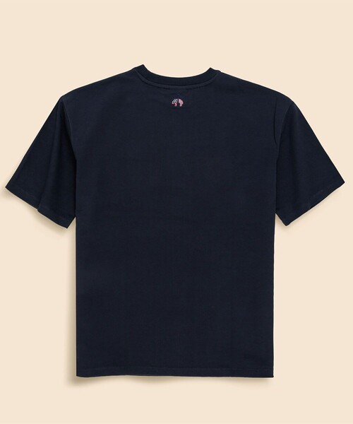 BROOKS BROTHERS（ブルックスブラザーズ）の「【アメリカ建国250th記念】 USAコットンジャージー　ヘビーウェイト　星条旗GFロゴ　Tシャツ（Tシャツ/カットソー・メンズ・ネイビー/ホワイト・SMALL/MEDIUM/LARGE）」の7枚目の写真