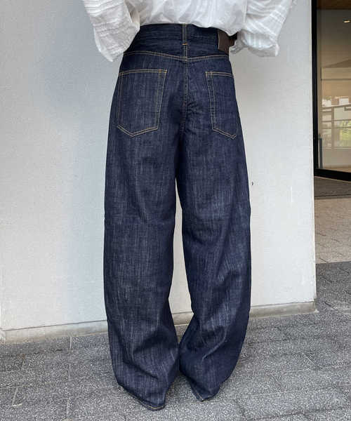 journal standard L'essage(ジャーナルスタンダードレサージュ)の「12.5oz バルーンデニムパンツ(デニムパンツ・レディース・ブルー/ネイビー・38/36)」の7枚目の写真