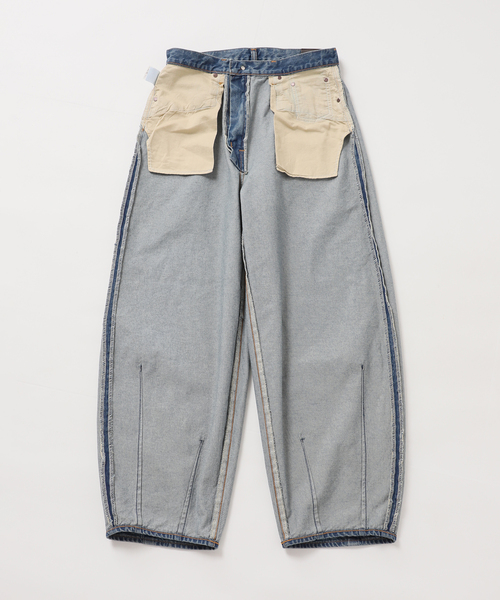 journal standard L'essage(ジャーナルスタンダードレサージュ)の「12.5oz バルーンデニムパンツ(デニムパンツ・レディース・ブルー/ネイビー・38/36)」の17枚目の写真
