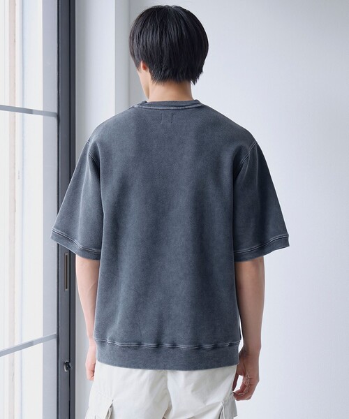 coen(コーエン)の「パウダーヴィンテージスウェットTシャツ(Tシャツ/カットソー・メンズ・マスタード/ダークグレー/ダークグリーン・XL/L/M/S)」の8枚目の写真