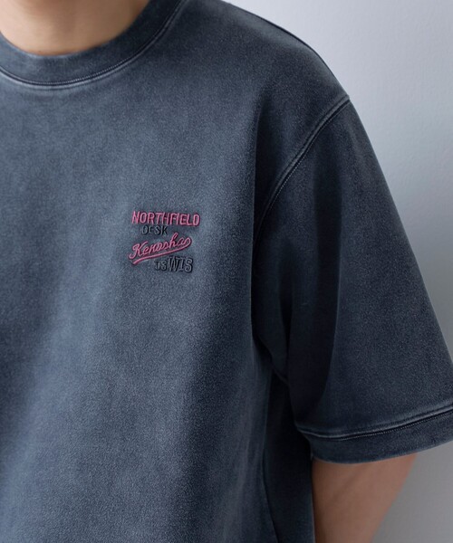 coen(コーエン)の「パウダーヴィンテージスウェットTシャツ(Tシャツ/カットソー・メンズ・マスタード/ダークグレー/ダークグリーン・XL/L/M/S)」の10枚目の写真