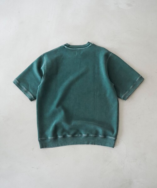 coen(コーエン)の「パウダーヴィンテージスウェットTシャツ(Tシャツ/カットソー・メンズ・マスタード/ダークグレー/ダークグリーン・XL/L/M/S)」の19枚目の写真
