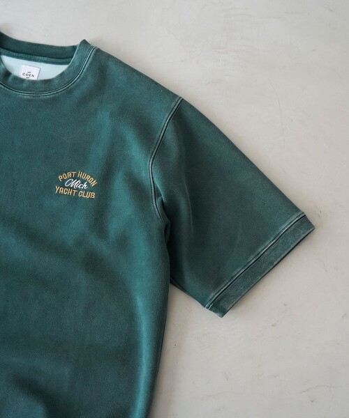 coen(コーエン)の「パウダーヴィンテージスウェットTシャツ(Tシャツ/カットソー・メンズ・マスタード/ダークグレー/ダークグリーン・XL/L/M/S)」の21枚目の写真