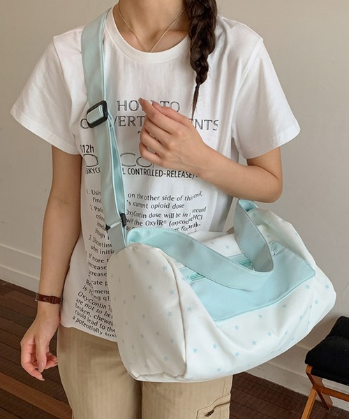 FREE STYLISTS（フリー スタイリスト）の「【2WAY】大容量配色レザービッグサイズトラベルボストンバッグ/ショルダーバッグ  【Y2Kガーリー】（ショルダーバッグ・レディース・ブラック・FREE）」の13枚目の写真