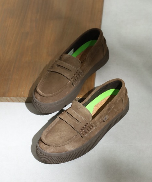 CARIUMA(カリウマ)の「CAJU Loafer Suede カジュ ローファー スウェード(ローファー・メンズ・キャメル/ネイビー/ブラック/ブラウン/ベージュ・US10/US-6/US-7h/US11/US8.5/US-8h/M US8-US10/L US10-US12/US-13)」の3枚目の写真