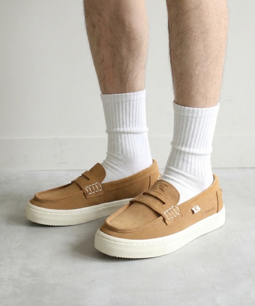 CARIUMA(カリウマ)の「CAJU Loafer Suede カジュ ローファー スウェード(ローファー・メンズ・キャメル/ネイビー/ブラック/ブラウン/ベージュ・US10/US-6/US-7h/US11/US8.5/US-8h/M US8-US10/L US10-US12/US-13)」の20枚目の写真