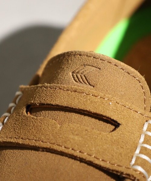 CARIUMA(カリウマ)の「CAJU Loafer Suede カジュ ローファー スウェード(ローファー・メンズ・キャメル/ネイビー/ブラック/ブラウン/ベージュ・US10/US-6/US-7h/US11/US8.5/US-8h/M US8-US10/L US10-US12/US-13)」の9枚目の写真