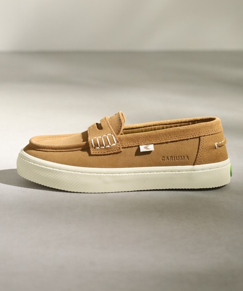 CARIUMA(カリウマ)の「CAJU Loafer Suede カジュ ローファー スウェード(ローファー・メンズ・キャメル/ネイビー/ブラック/ブラウン/ベージュ・US10/US-6/US-7h/US11/US8.5/US-8h/M US8-US10/L US10-US12/US-13)」の12枚目の写真