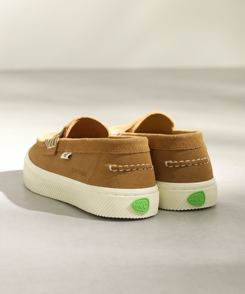 CARIUMA(カリウマ)の「CAJU Loafer Suede カジュ ローファー スウェード(ローファー・メンズ・キャメル/ネイビー/ブラック/ブラウン/ベージュ・US10/US-6/US-7h/US11/US8.5/US-8h/M US8-US10/L US10-US12/US-13)」の16枚目の写真