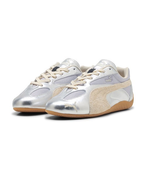 PUMA(プーマ)の「PUMA SPEEDCAT LOU METALLIC(プーマ スピードキャット LOU メタリック)(スニーカー・レディース・シルバー系/ピンク系・25cm/23cm/23.5cm/24cm/24.5cm)」の10枚目の写真