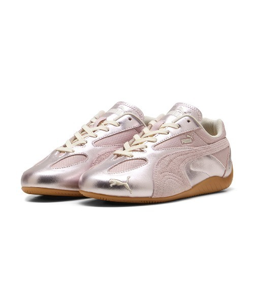 PUMA(プーマ)の「PUMA SPEEDCAT LOU METALLIC(プーマ スピードキャット LOU メタリック)(スニーカー・レディース・シルバー系/ピンク系・25cm/23cm/23.5cm/24cm/24.5cm)」の3枚目の写真