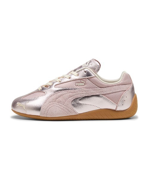 PUMA(プーマ)の「PUMA SPEEDCAT LOU METALLIC(プーマ スピードキャット LOU メタリック)(スニーカー・レディース・シルバー系/ピンク系・25cm/23cm/23.5cm/24cm/24.5cm)」の4枚目の写真