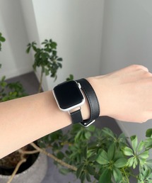 LOWRYS FARM | AppleWatch ゴウヒ2連バンド 1051685/GOODS(デジタル腕時計)