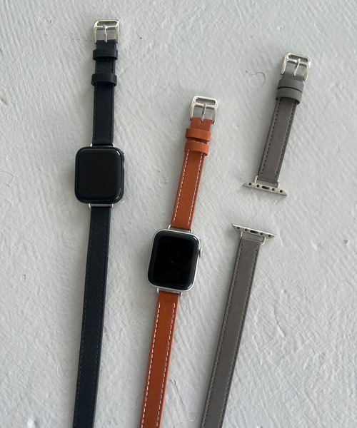 LOWRYS FARM（ローリーズファーム）の「AppleWatch ゴウヒ2連バンド 1051685/GOODS（デジタル腕時計・レディース・ブラック/グレー/ブラウン・FREE）」の5枚目の写真