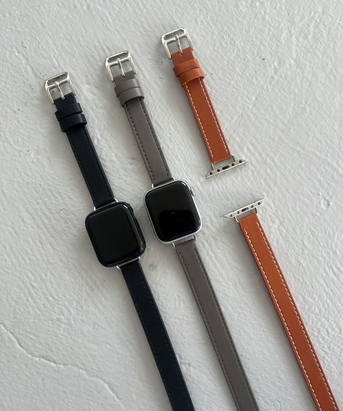 LOWRYS FARM（ローリーズファーム）の「AppleWatch ゴウヒ2連バンド 1051685/GOODS（デジタル腕時計・レディース・ブラック/グレー/ブラウン・FREE）」の6枚目の写真