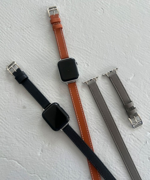 LOWRYS FARM（ローリーズファーム）の「AppleWatch ゴウヒ2連バンド 1051685/GOODS（デジタル腕時計・レディース・ブラック/グレー/ブラウン・FREE）」の7枚目の写真