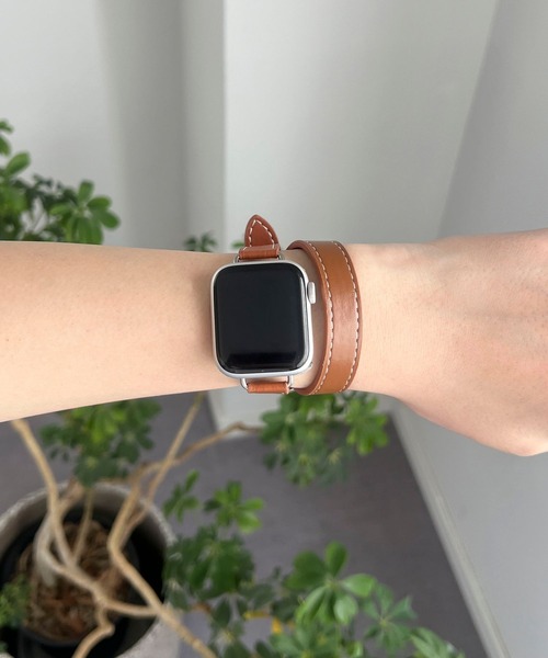 LOWRYS FARM（ローリーズファーム）の「AppleWatch ゴウヒ2連バンド 1051685/GOODS（デジタル腕時計・レディース・ブラック/グレー/ブラウン・FREE）」の11枚目の写真
