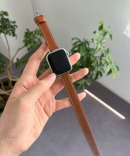 LOWRYS FARM（ローリーズファーム）の「AppleWatch ゴウヒ2連バンド 1051685/GOODS（デジタル腕時計・レディース・ブラック/グレー/ブラウン・FREE）」の12枚目の写真