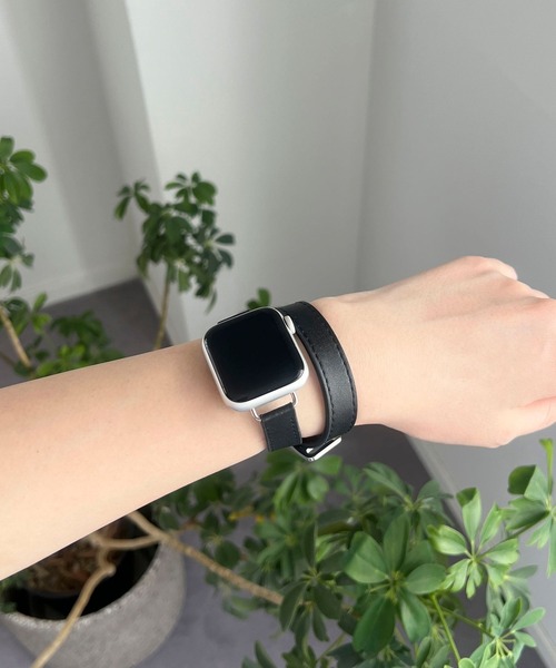 LOWRYS FARM（ローリーズファーム）の「AppleWatch ゴウヒ2連バンド 1051685/GOODS（デジタル腕時計・レディース・ブラック/グレー/ブラウン・FREE）」の20枚目の写真