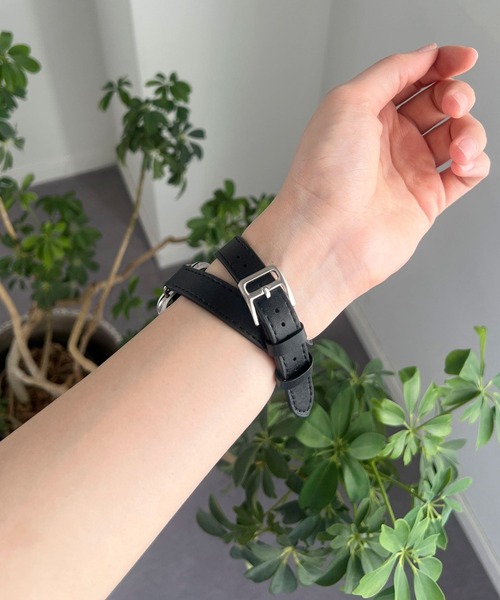 LOWRYS FARM（ローリーズファーム）の「AppleWatch ゴウヒ2連バンド 1051685/GOODS（デジタル腕時計・レディース・ブラック/グレー/ブラウン・FREE）」の21枚目の写真