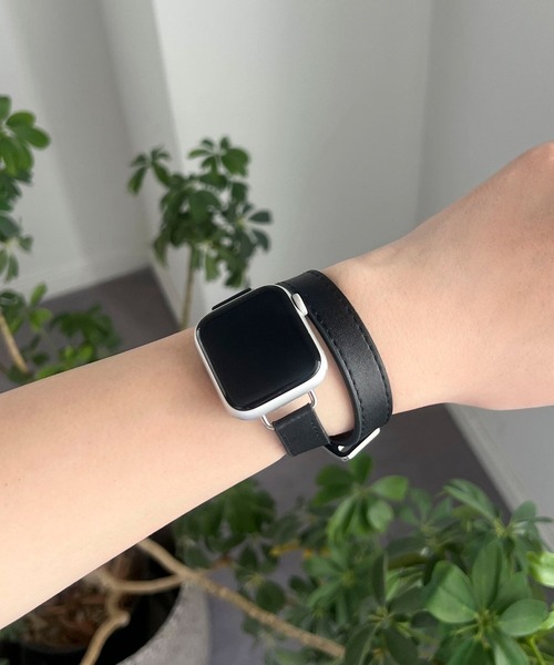 LOWRYS FARM（ローリーズファーム）の「AppleWatch ゴウヒ2連バンド 1051685/GOODS（デジタル腕時計・レディース・ブラック/グレー/ブラウン・FREE）」の22枚目の写真