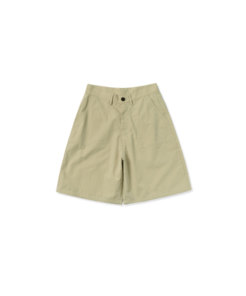 WITHOUT SUMMER（ウィズアウトサマ）の「ボウバミューダパンツ_ベージュ（その他パンツ・レディース・その他・SMALL/MEDIUM）」の2枚目の写真