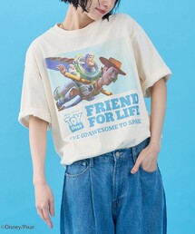 coen（コーエン）の「TOY STORY(トイ・ストーリー) デザインプリントTシャツ（Tシャツ/カットソー）」