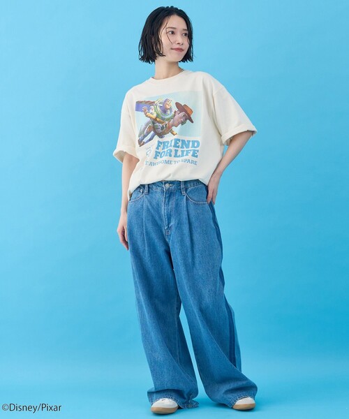 coen(コーエン)の「TOY STORY(トイ・ストーリー)/デザインプリントTシャツ(Tシャツ/カットソー・メンズ・レッド/ブラック/ホワイト・XL/L/M/S)」の6枚目の写真