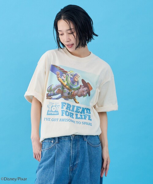 coen(コーエン)の「TOY STORY(トイ・ストーリー)/デザインプリントTシャツ(Tシャツ/カットソー・メンズ・レッド/ブラック/ホワイト・XL/L/M/S)」の8枚目の写真