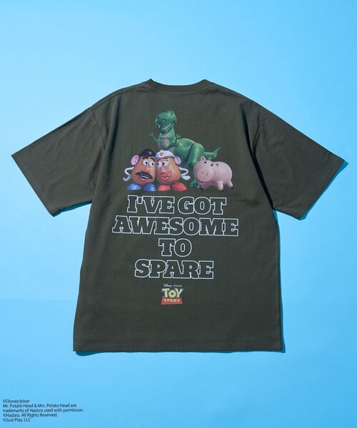 coen(コーエン)の「TOY STORY(トイ・ストーリー)/デザインプリントTシャツ(Tシャツ/カットソー・メンズ・レッド/ブラック/ホワイト・XL/L/M/S)」の16枚目の写真