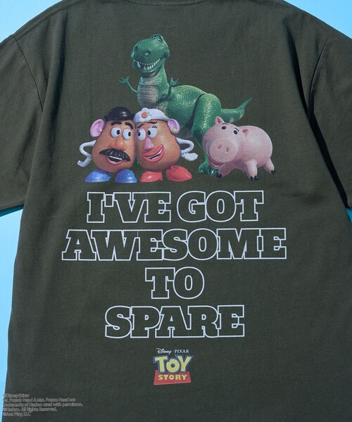 coen(コーエン)の「TOY STORY(トイ・ストーリー)/デザインプリントTシャツ(Tシャツ/カットソー・メンズ・レッド/ブラック/ホワイト・XL/L/M/S)」の18枚目の写真