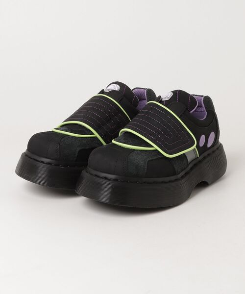 Dr. Martens（ドクターマーチン）の「Dr. Martens/ドクターマーチン BUZZ STRAP SHOE PPG ストラップ　シューズ 43475001（その他シューズ・メンズ・ブラック・UK6/UK5/UK4/UK3）」の2枚目の写真